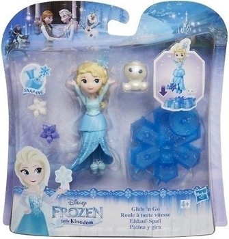Фото Hasbro Ельза Крижане Серце на платформі-снежинке що рухається (B9873)