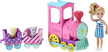 Фото Mattel Барби Челси и поезд (FRL86)