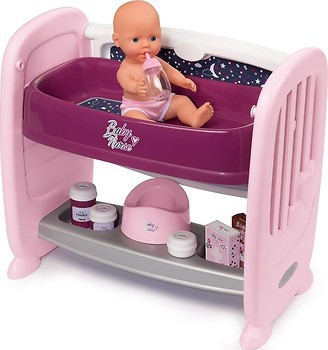 Фото Smoby Лялька і центр для догляду за лялькою Baby Nurse (220353)