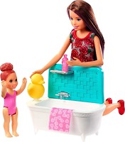 Фото Mattel Барбі Skipper babysitters Ванна кімната (544003)