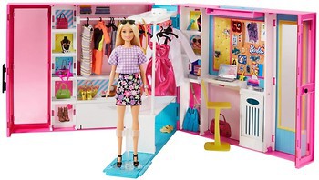 Фото Mattel Барбі Вбиральна кімната (GBK10)