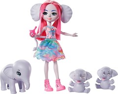 Фото Mattel Enchantimals Родина слоненяти Есмеральди (GTM30)