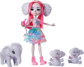 Фото Mattel Enchantimals Родина слоненяти Есмеральди (GTM30)