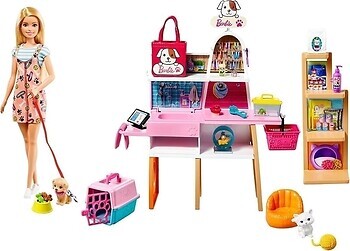 Фото Mattel Барби Doll and Pet Boutique Playset (GRG90)