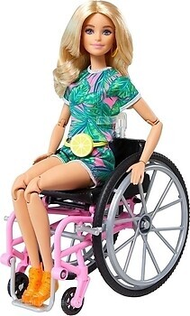 Фото Mattel Барбі Fashionistas Модниця на інвалідному візку (GRB93)