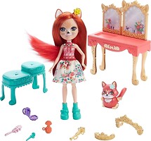Фото Mattel Enchantimals Royal Веселі посиденьки з Фабриною Фокс (GYJ05)