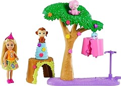 Фото Mattel Барбі Chelsea The Lost Birthday Pinata Party Fun Surprise Playset (GTM84)