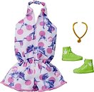 Фото Mattel Барбі Fashions Pack Polka Dot Romper with Dinosaurs Inspired by Jurassic World (GRD45)