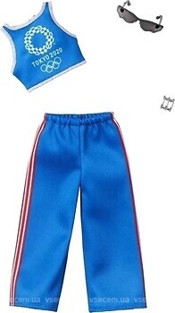 Фото Mattel Барбі Olympic Games Tokyo 2020 Tank Top & Athleisure Pants (GHX85)