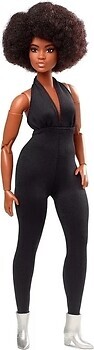 Фото Mattel Барбі Signature Looks Curvy Brunette (GTD91)