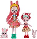 Фото Mattel Enchantimals Кролик Брі з молодшою сестричкою (HCF84)
