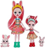 Фото Mattel Enchantimals Кролик Брі з молодшою сестричкою (HCF84)