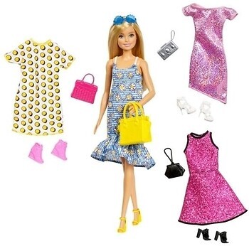 Фото Mattel Barbie Мода з аксесуарами (GDJ40)