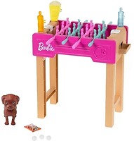 Фото Mattel Барби Working Foosball Table Playset with Pet (GRG77)