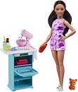 Фото Mattel Barbie And Kitchen (HCD44)