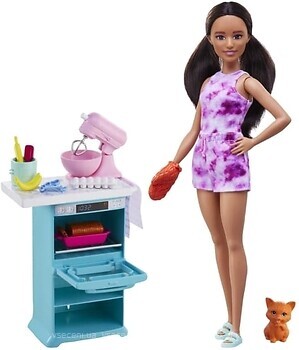 Фото Mattel Barbie And Kitchen (HCD44)