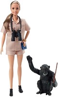 Фото Mattel Barbie Dr. Jane Goodall Doll (HCB83)