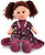 Фото Lava Кукла Карина в бордовом платье 25 см (LF1145A)