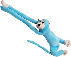 Фото Bambi Мавпочка обіймашки зі звуком блакитна (K15325)