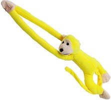 Фото Bambi Мавпочка обіймашки зі звуком лимонна (K15325)