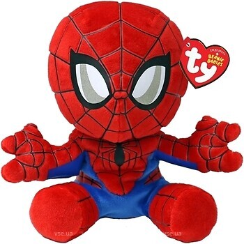 Фото TY Beanie Babies Marvel Людина-павук (44007)