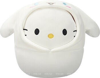 Фото Squishmallows Hello Kitty Хелоу Кітті в образі Сіннаморолл 20 см (SQSN00389)