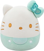 Фото Squishmallows Hello Kitty Хеллоу Кітті в смарагдовому 20 см (SQSN00498)