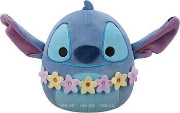 Фото Squishmallows Disney Стіч у гавайських леях 17 см (SQDI00731)