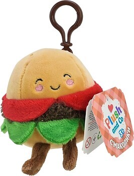 Фото Plush and Co Смаколики Брелок Гамбургер (PLC25084)
