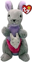 Фото TY Beanie Babies Сірий кенгуру Kayla (41349)