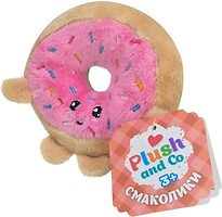 Фото Plush and Co Смаколики Пончик 10 см (PLC25037)