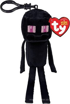 Фото TY Beanie Clips Minecraft Брелок Ендермен (34021)