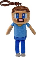Фото TY Beanie Clips Minecraft Брелок Стів (34022)