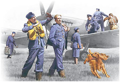 Фото ICM Пілоти і техніки ВВС Великобританії 1939-1945 г (ICM48081)