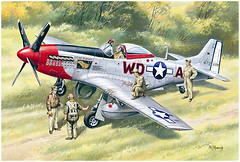 Фото ICM Пілоти і техніки ВВС США 1941-1945 г (ICM48083)