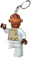 Фото IQ Брелок-ліхтарик Lego Зоряні війни - Адмірал Акбар (LGL-KE59-6-BELL)