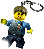 Фото IQ Брелок-ліхтарик Lego Погоня МакКейна з батарейкою (LGL-KE41-BELL)
