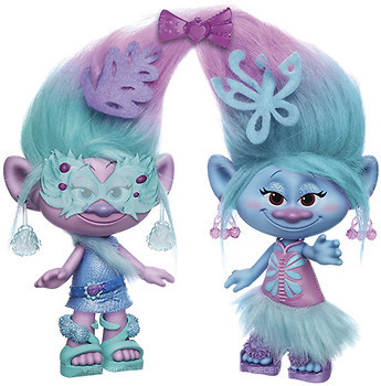Фото Hasbro Trolls Тролли Модные близнецы (B6563)