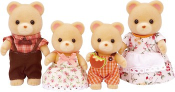 Фото Sylvanian Families Родина бежевих ведмедів (5059)