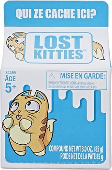 Фото Hasbro Lost Kitties Кошеня в молоці мультипак (E4459)