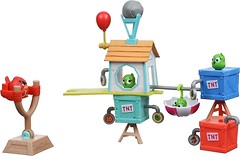 Фото Jazwares Angry Birds Medium Playset Pig City Build 'n Launch Playset (ANB0015)