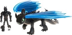 Фото Spin Master Dragons Як приручити дракона 3 Беззубик і Іккінг (SM66621/6370)