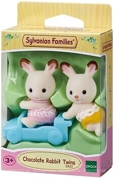 Фото Sylvanian Families Шоколадні Кролики-двійнята (5420)