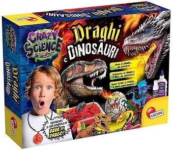 Фото Liscianigiochi Crazy Science Дракони і динозаври (89390)
