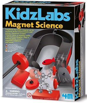 Фото 4M KidzLabs Досліди з магнітами (00-03291)