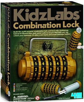 Фото 4M KidzLabs Кодовий замок (00-03362)