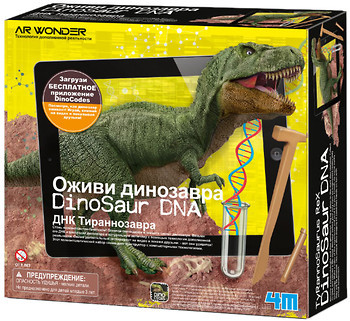 Фото 4M AR Wonder Тиранозавр ДНК динозавра (00-07002)