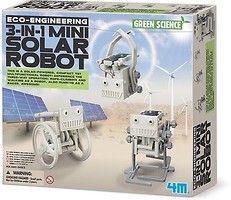 Фото 4M Green Science Робот на сонячній батареї 3в1 (00-03377)