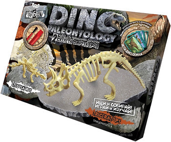 Фото Danko Toys Dino Paleontology Тріцератопс (DP-01-02)