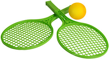 Фото ТехноК Ракетки маленькі для гри в теніс (0373)